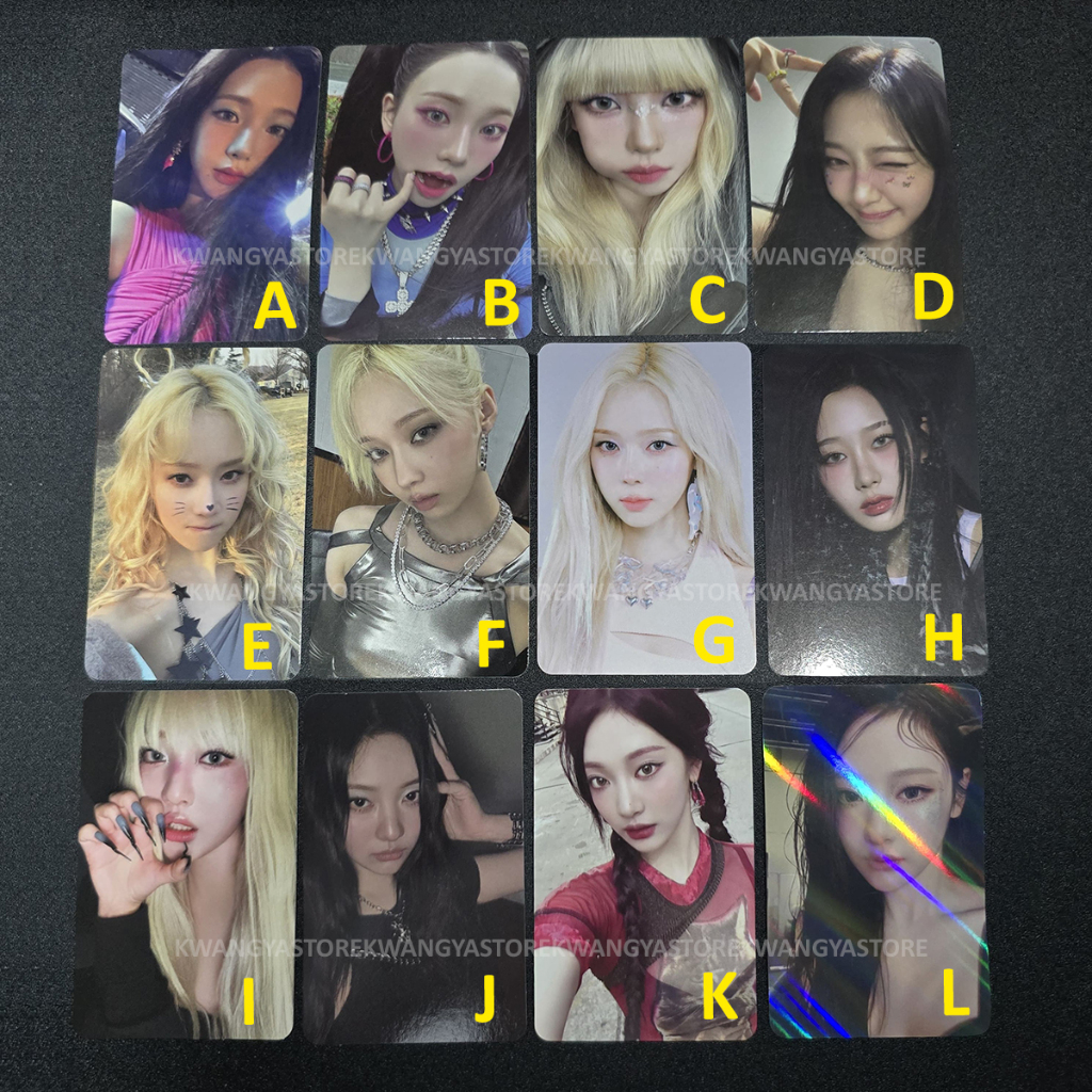 aespa armageddon photocard official