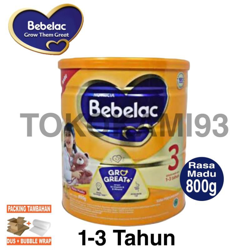 BEBELAC 1-3 TAHUN RASA MADU 800g