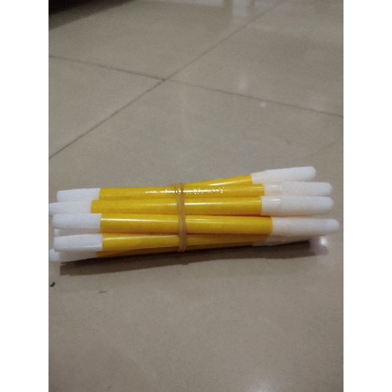 

spidol snowman kecil warna kuning 1 lusin isi 12 pcs