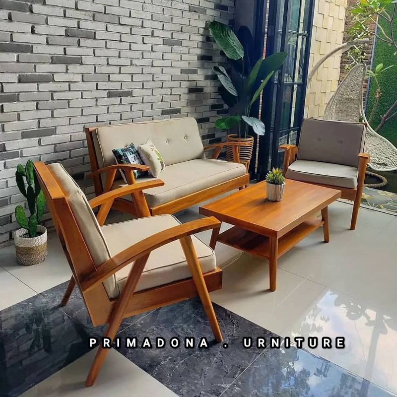 SET KURSI TAMU RETRO KURSI TAMU MINIMALIS KURSI TAMU JENGKI SOFA TAMU KAYU JATI