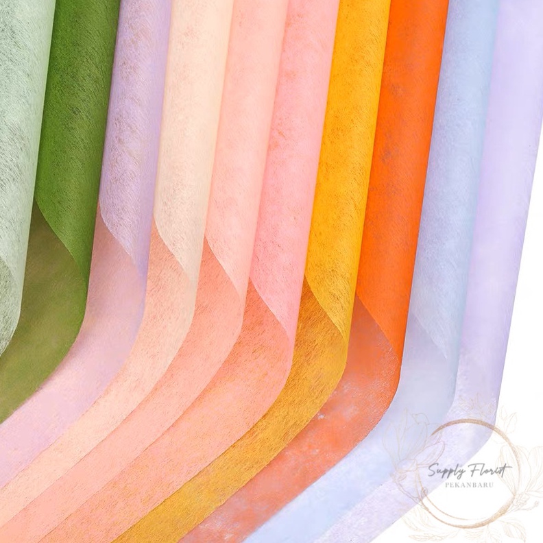 

SUPPLYFLST 1 Pack KES TISSUE FLOWER WRAPG TISSUE NONWOVEN NON WOVEN PAPER KES BUKET TEBAL PEMBUNGKUS BUNGA