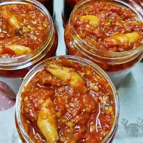 

Sambal baby cumi pedas manis gurih