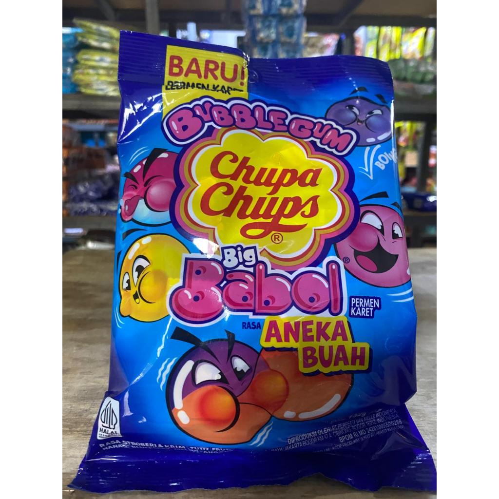

Permen Karet Big Babol Chupa Chups Big Babol Assorted Pack 152g - Permen Karet Rasa Aneka Buah
