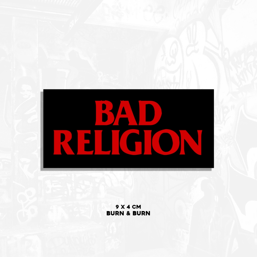 

Bad Religion - Sticker Band | Rock | Metal | Stiker Helm | Stiker Vinyl