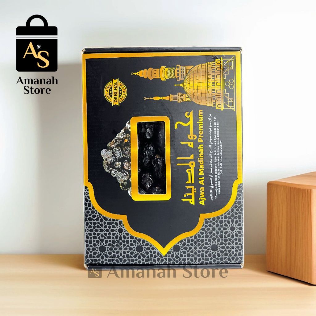 

Kurma Ajwa Premium Asli Madinah 1Kg Asli Premium Grade