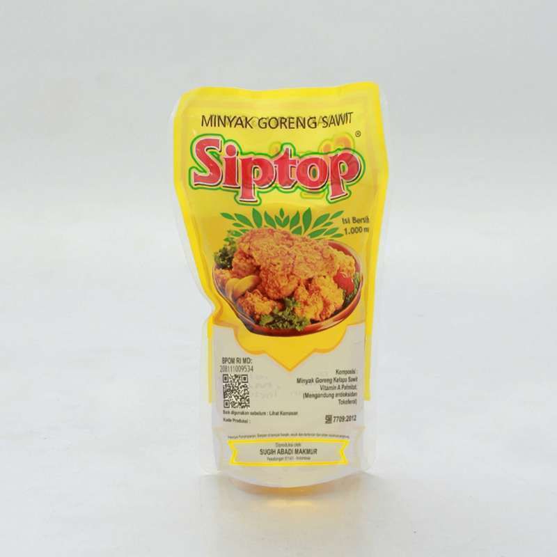 

minyak goreng kemasan Siptop 2000 ml pouch