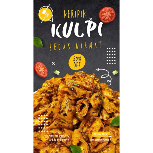 

Keripik KULPI keripik kulit lumpia aneka varian rasa renyah gurih nikmat