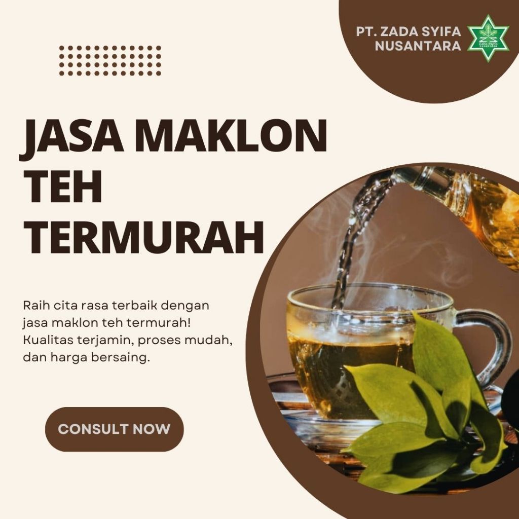 

Maklon Teh Termurah di Indonesia