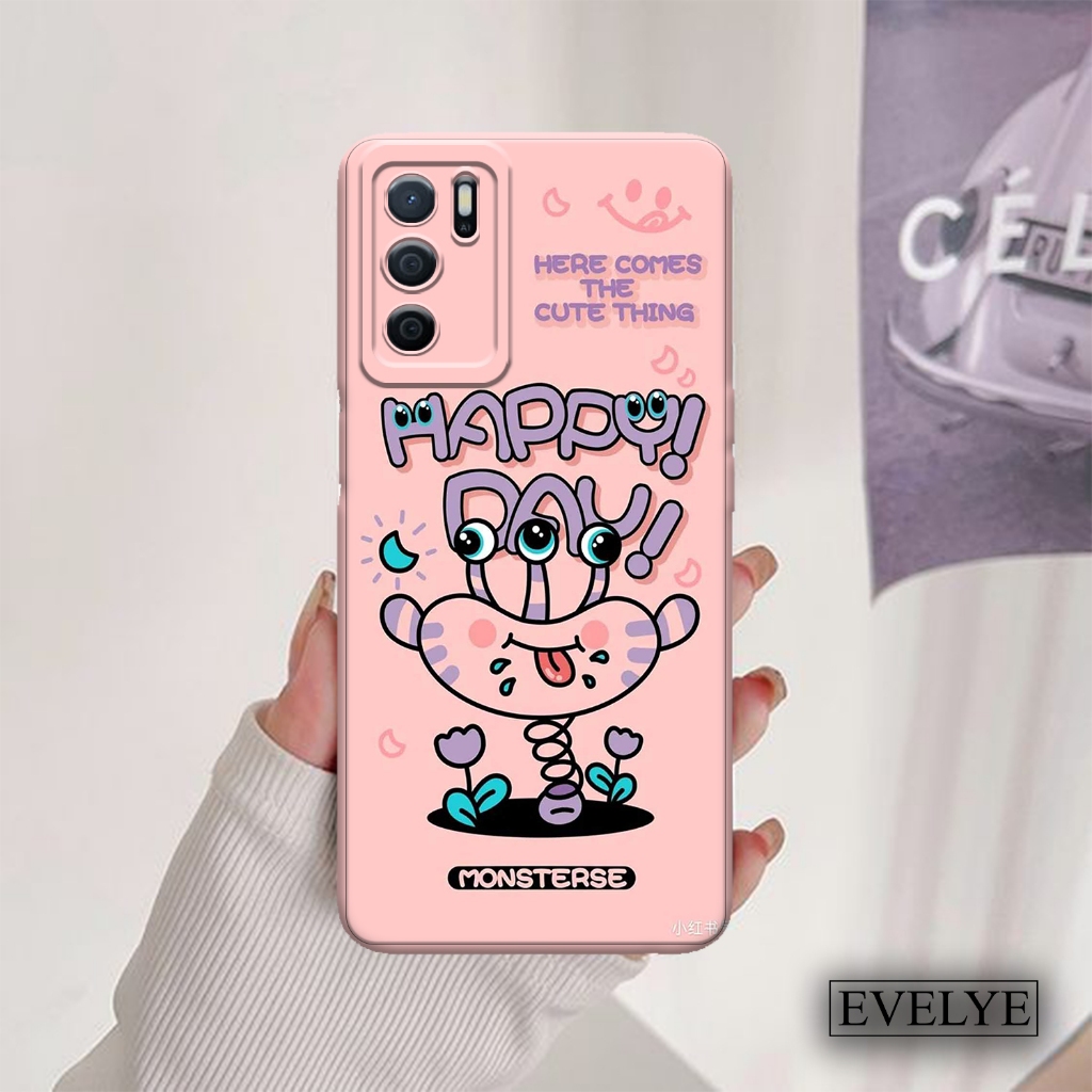 Casing Hp OPPO A16 - Case - Bahan karet - Kesing Hp anak - Kesing Hp dewasa