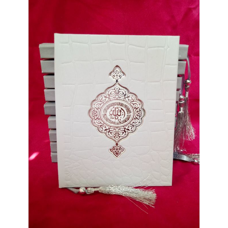 Yasin Tahlil Hard cover Embos Kulit buaya 2