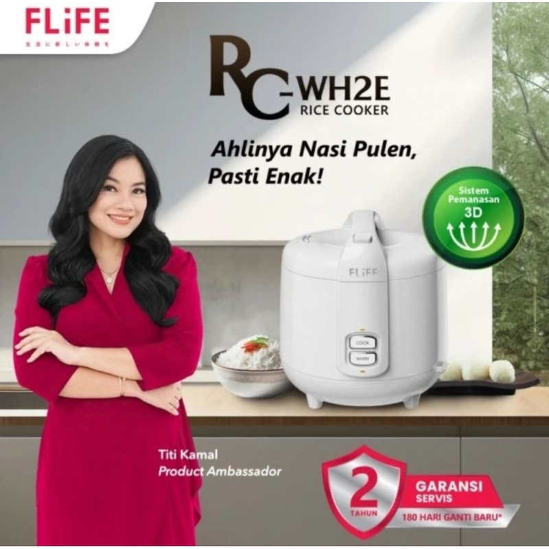 FLIFE RICE COOKER 2 LITER RC-WH2E