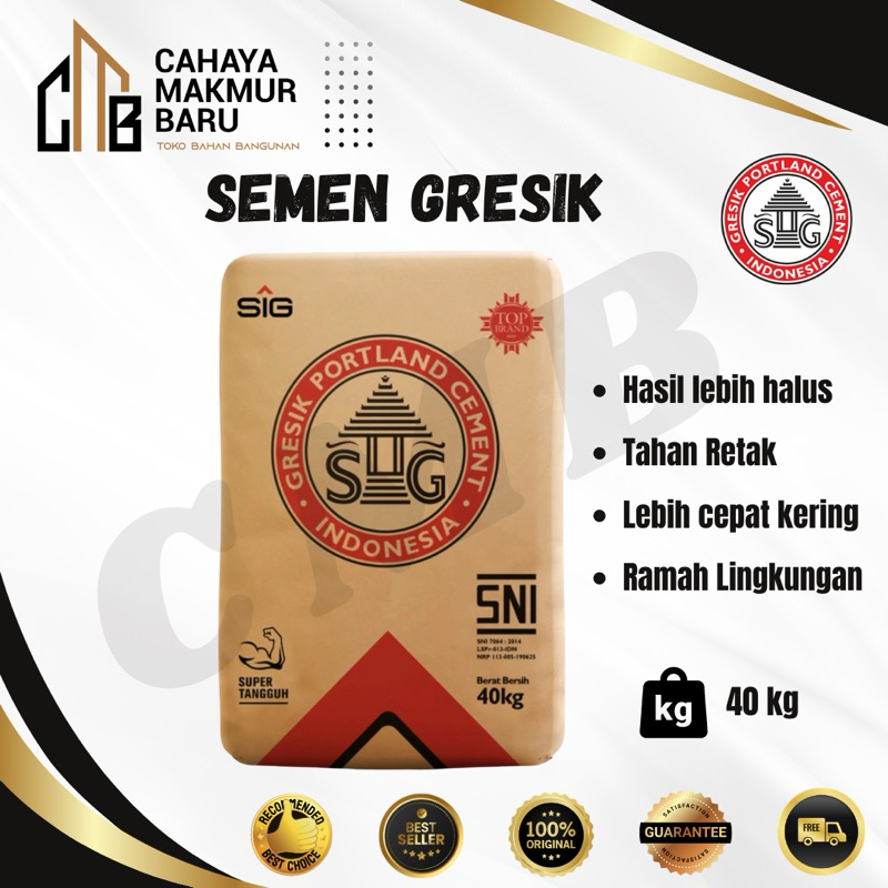SEMEN GRESIK 40 KG - SEMEN GRESIK AREA MALANG