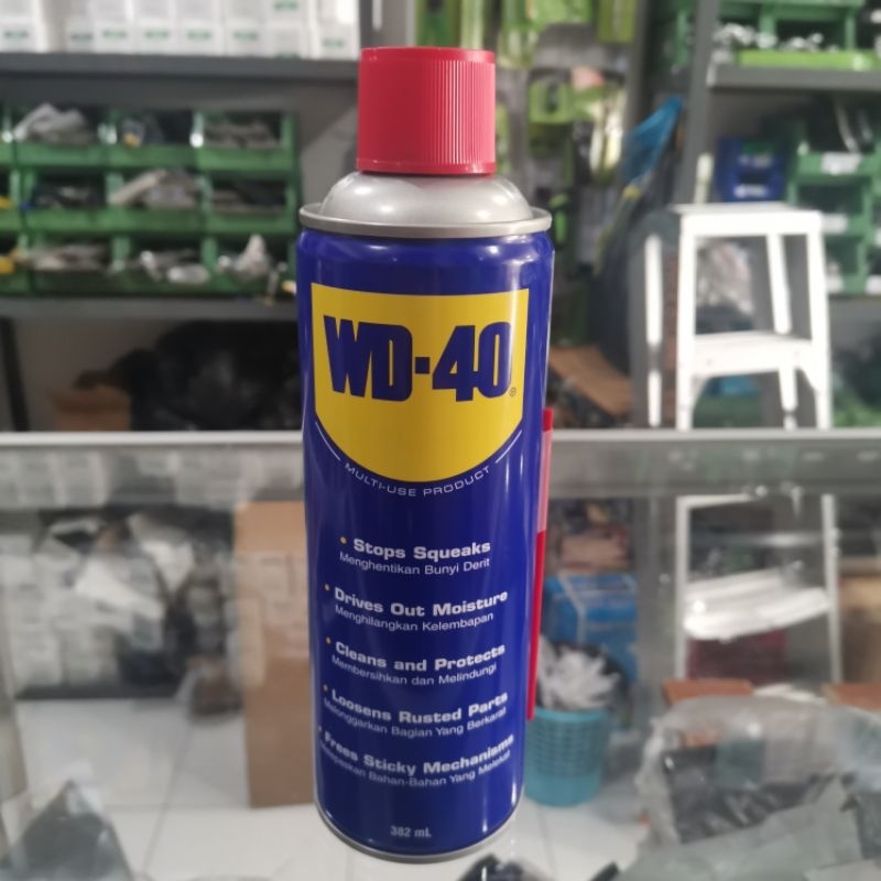 

WD40 PELUMAS ANTI KARAT 382 ML WD 40 MULTIPURPOSE LUBRICANT