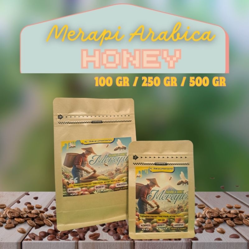 

Kopi Arabica Dadapan Merapi Honey