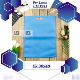 

OVAL 65GSM Tas Spunbond Oval Ukuran 30x40 Goodie Bag Laken Ekonomis Tebal Polos | Per Kodi ( 20 Pcs )