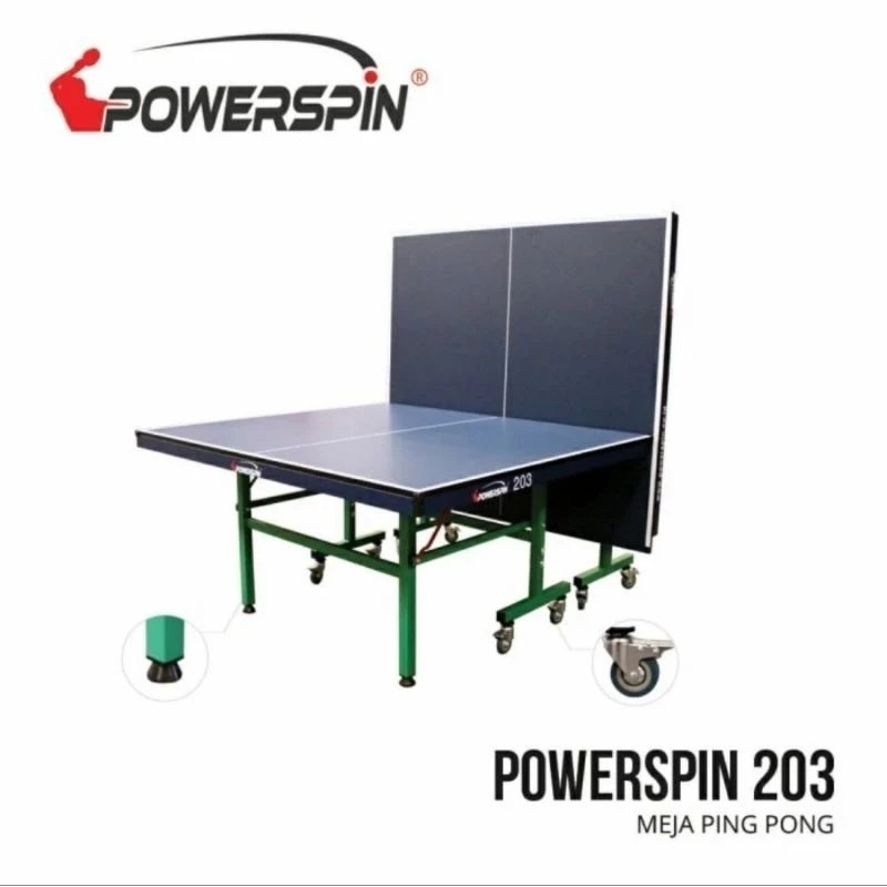 Meja Pingpong Tenis Meja POWERSPIN / POWER SPIN 203 18mm Original