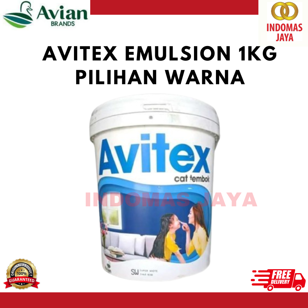 Cat AVITEX 1kg Cat Tembok dan Plafon Gypsum AVITEX 1 kg AVIAN