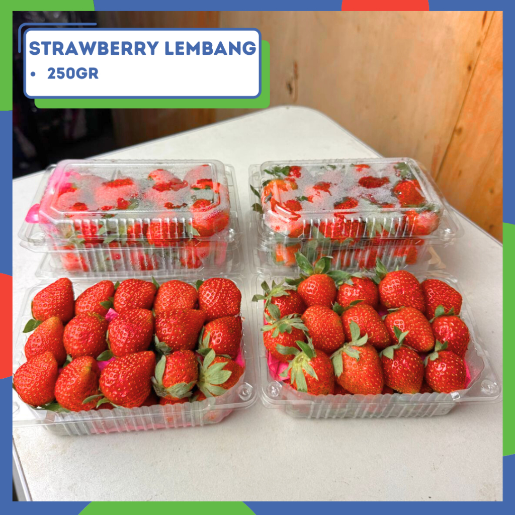 

Strawberry / Stroberi Lembang Pack - 125gr