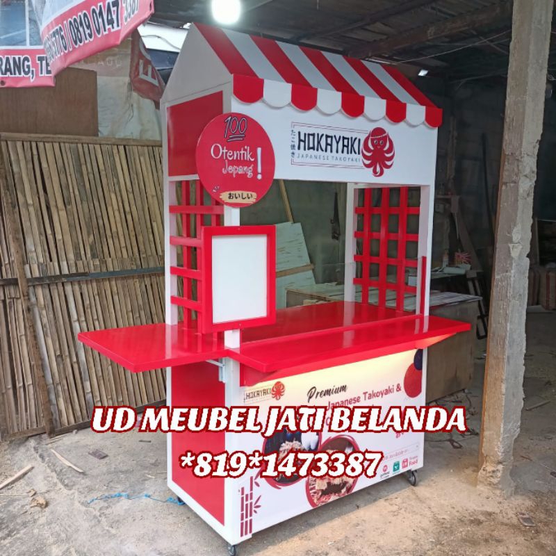 gerobak toppoki gerobak takoyaki gerobak angkringan gerobak jualan