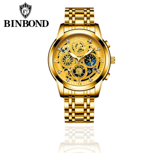 BINBOND 4010 Jam tangan Rantai Anti Luntur Luxury Original