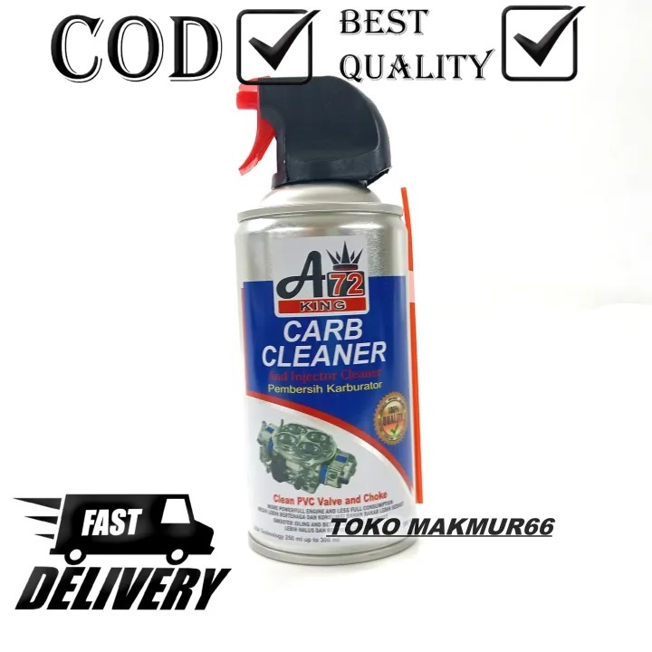 KARBU CLEANER A72KING 300ML / CARB CLEANER PEMBERSIH MOTOR / CARBU CLEANER 300ML