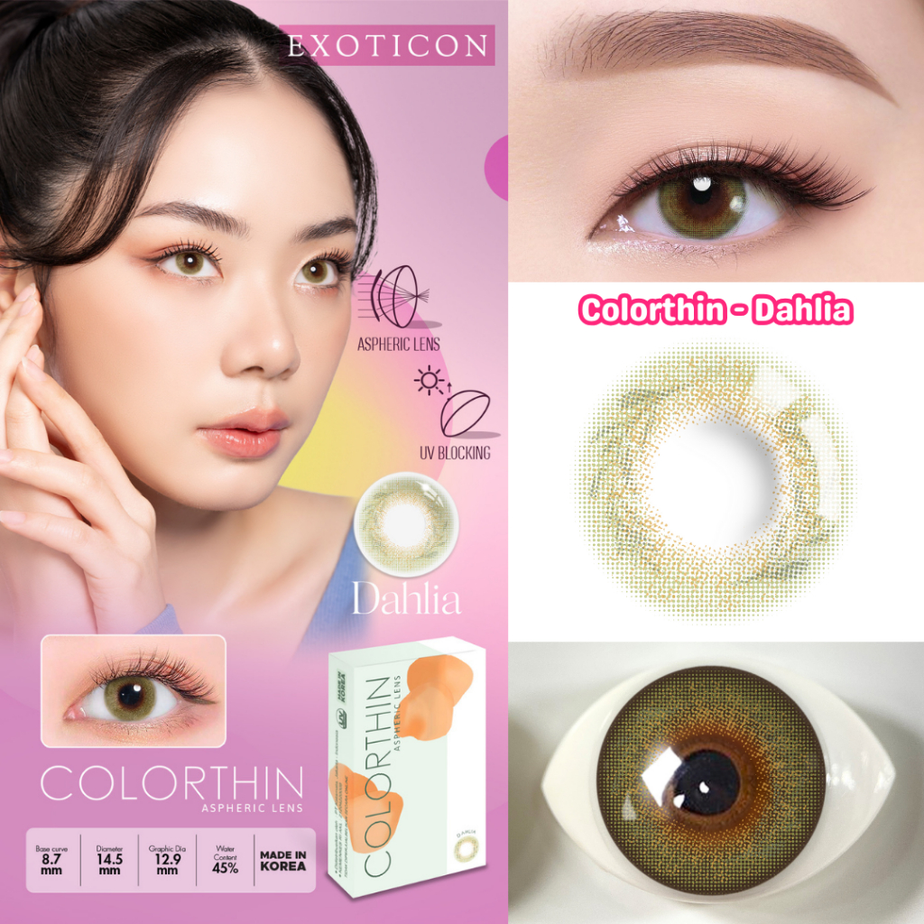 Exoticon Softlens - Colorthin - Dahlia