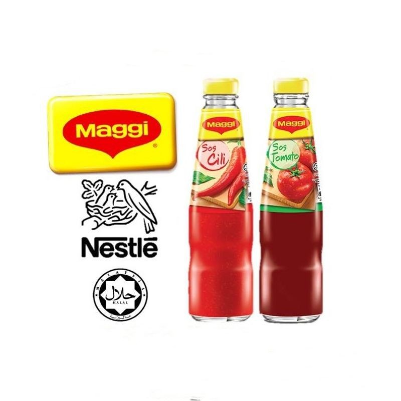 

Maggie Chili Sauce Saos Chili Tomato Sauce Saos Tomat Saos Sambal Botol Besar