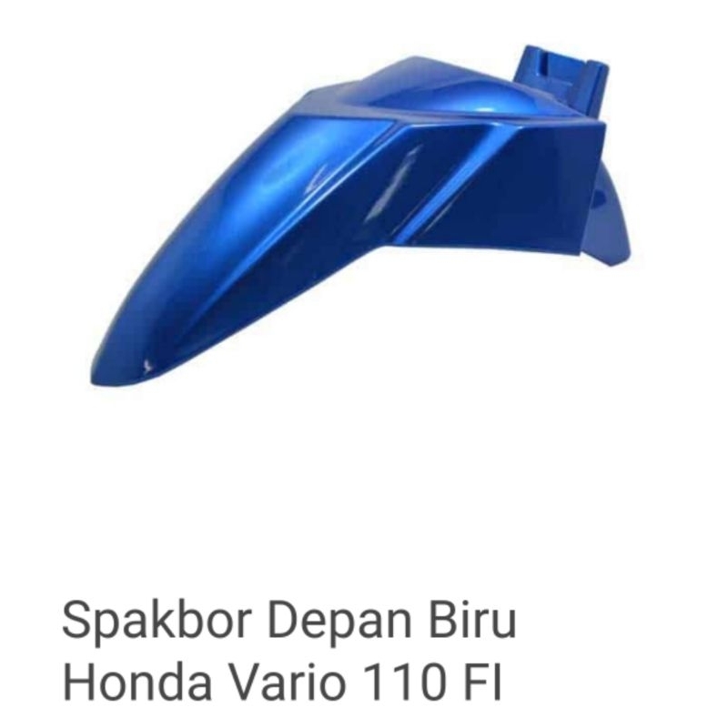 Fender Front Blue Spakbor Slebor Depan Honda Vario 110 F1 2014-2015 61100-K46-N00ZE Ori Honda Genuin