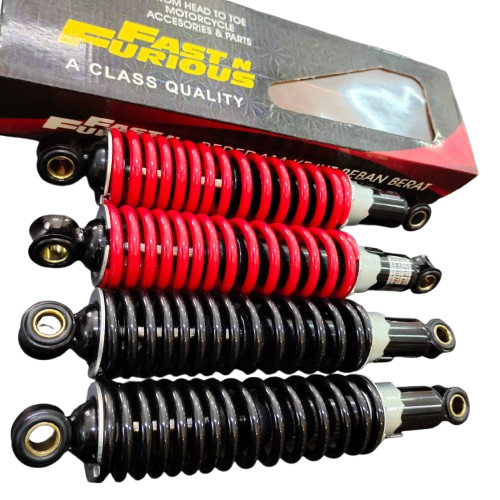 Cunciki5 - Shock Belakang Motor Bebek Heavy Duty 280Mm 340Mm 360Mm Beban Berat