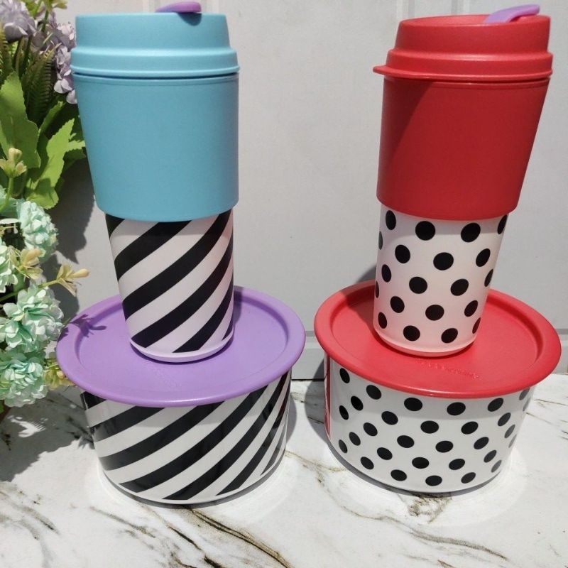 Canister stripe /polkadot