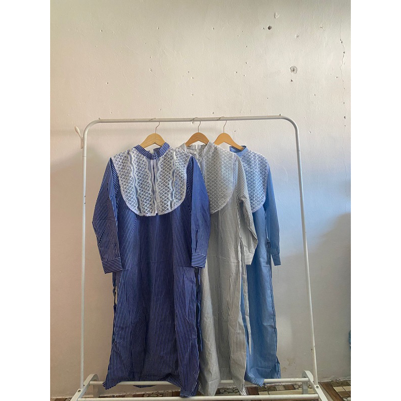 MIDI DRES SALUR MIDI SALUR MIDI DRES BRUKAT SALUR MIDI GARIS GAMIS