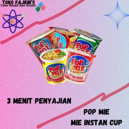 

POP MIE Mie instan Cup 75gr