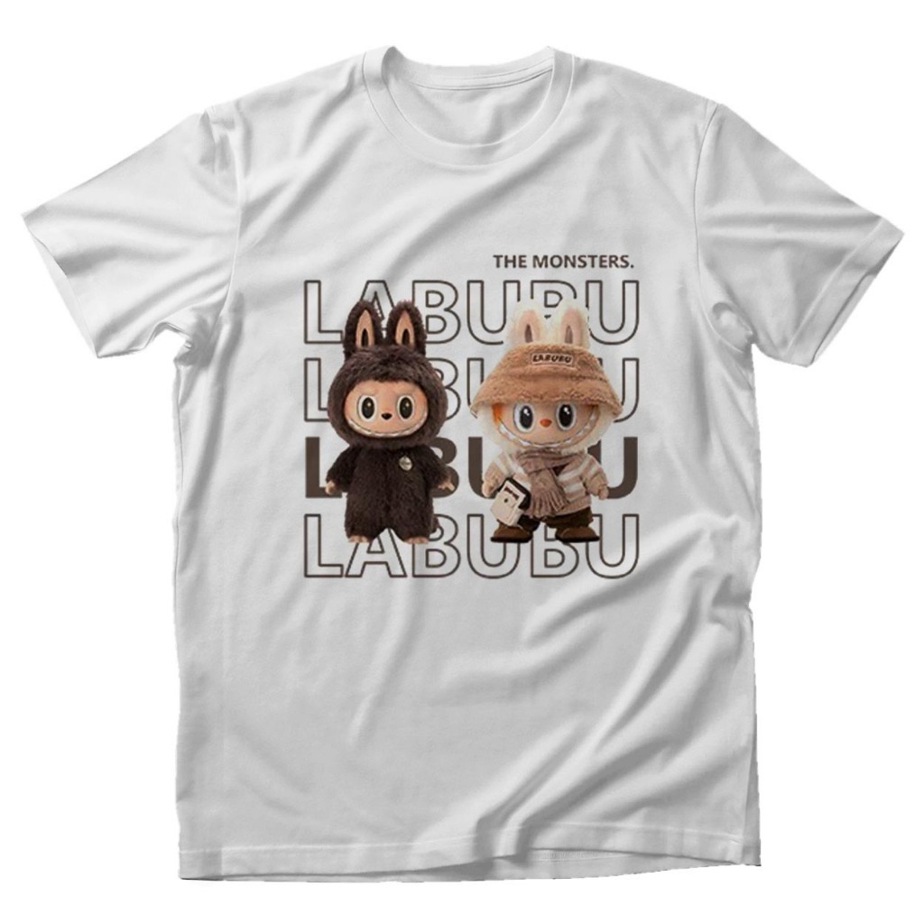 Monstahop - COD Kaos Distro LABUBU  kaos COUPLE Cowok Cewek Tebal 24s