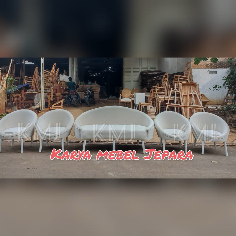

[NOTA SOFA PELAMINAN] TELUR PREMIUM sofa pengantin sofa dekorasi