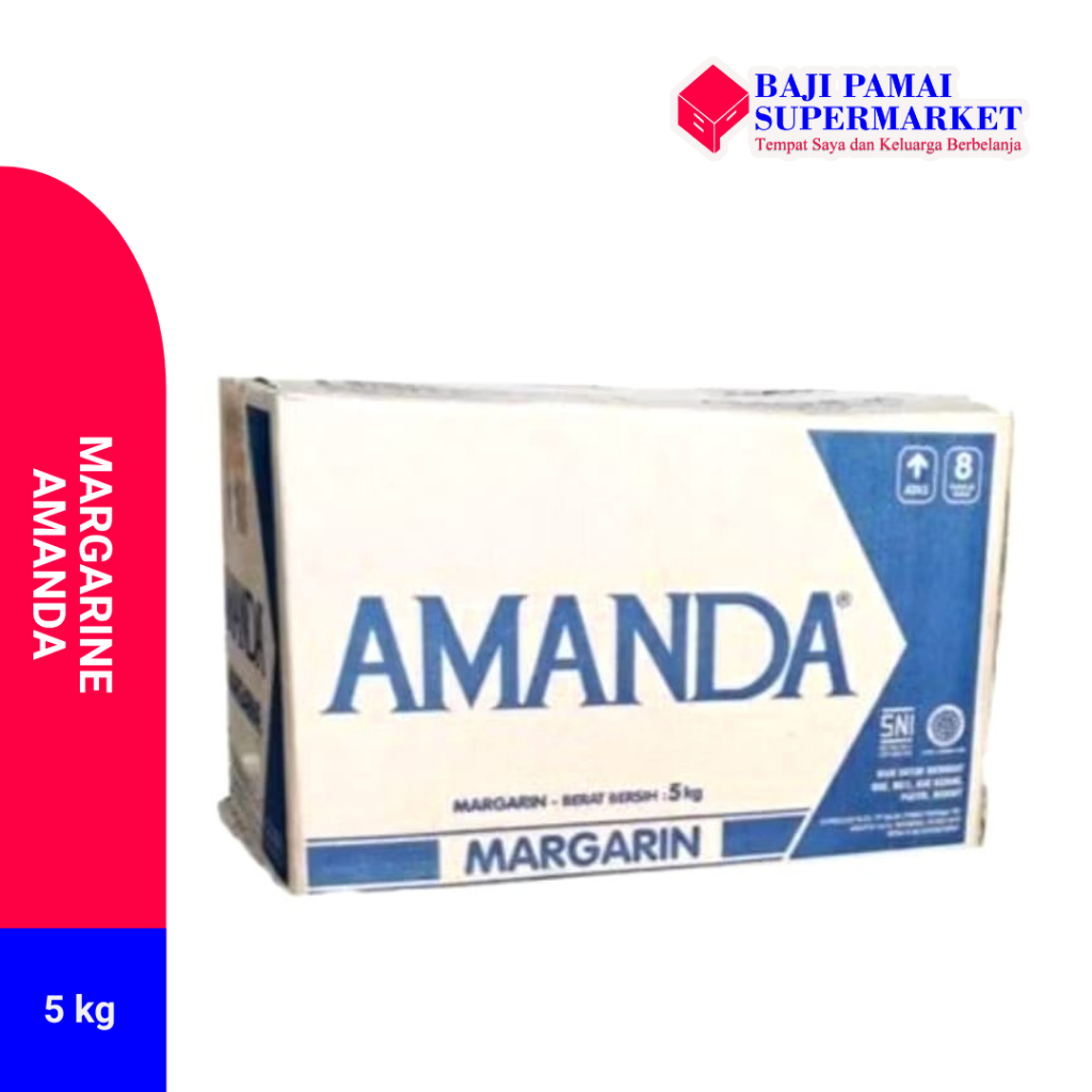 

Amanda Margarine 5kg Margarin Serbaguna