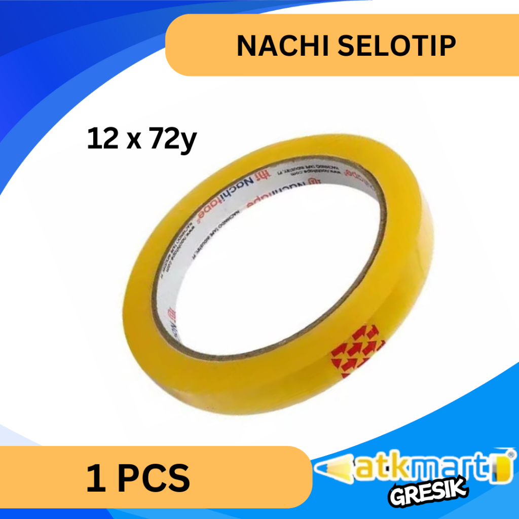

NACHI ISOLASI SELOTIP BENING 72y MURAH BESAR