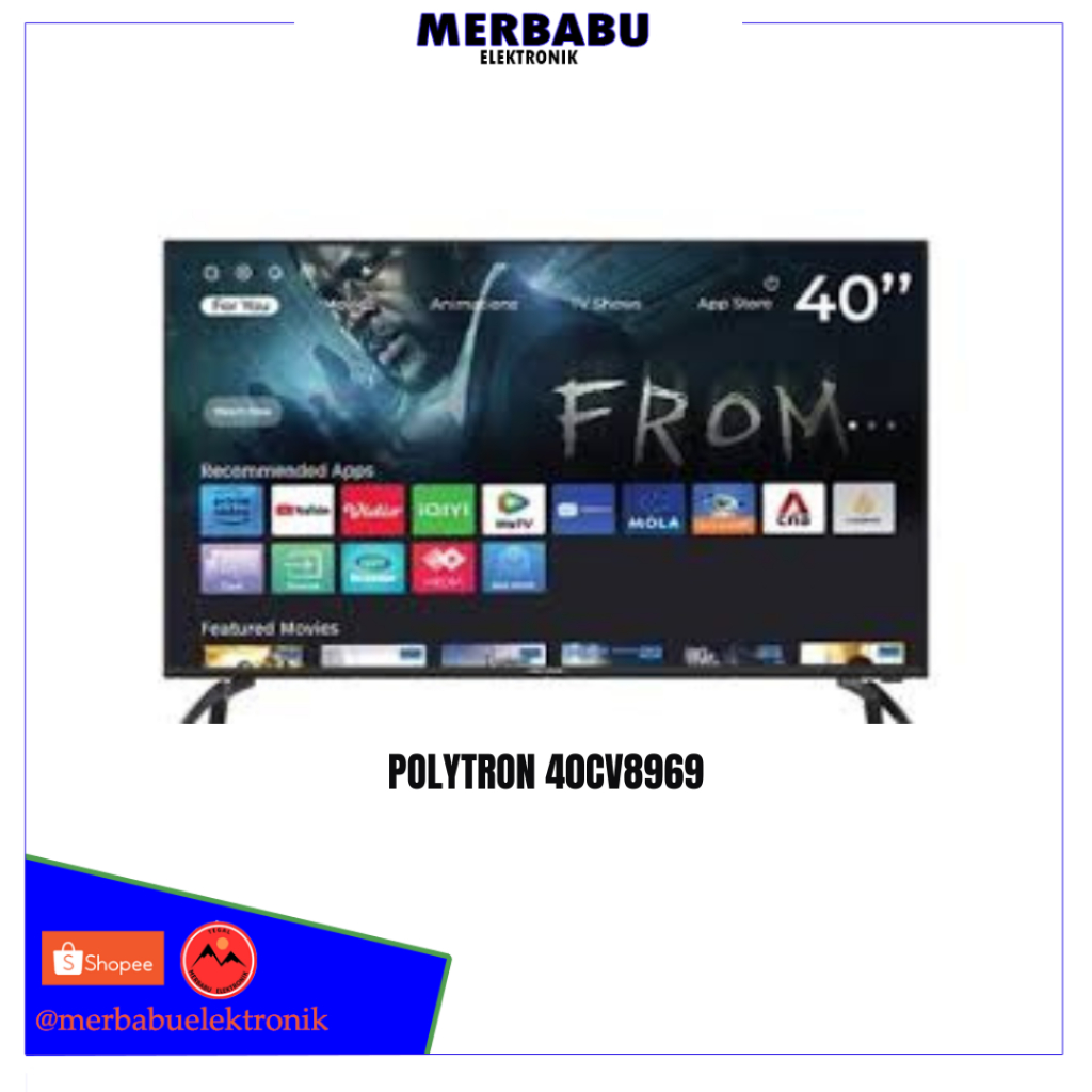 LED 40 INCH SMART TV POLYTRON PLD-40CV8969