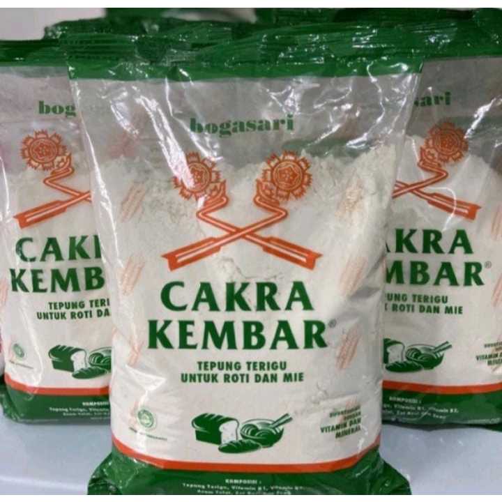 

Tepung Cakra Kembar 1 Kg Tepung Protein tinggi