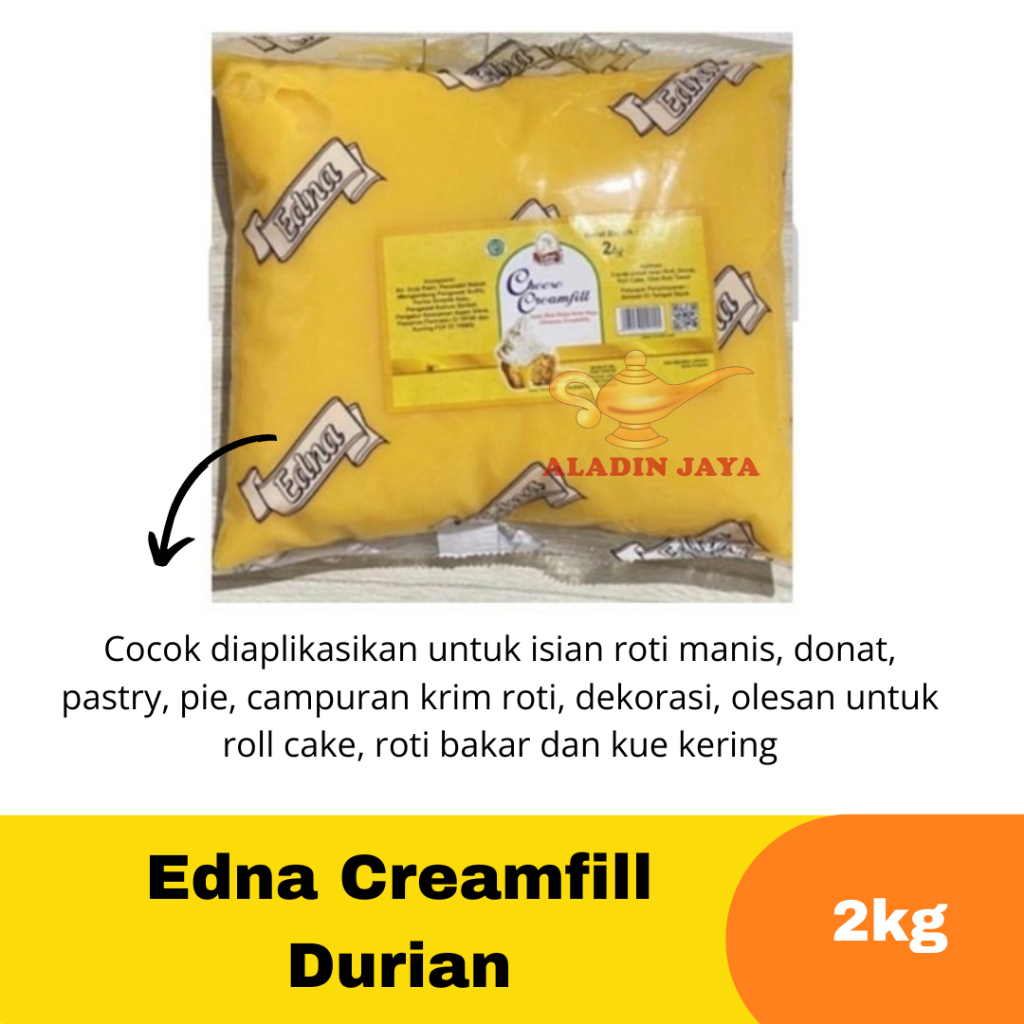 

Edna Creamfill Durian | Vanilla 2kg