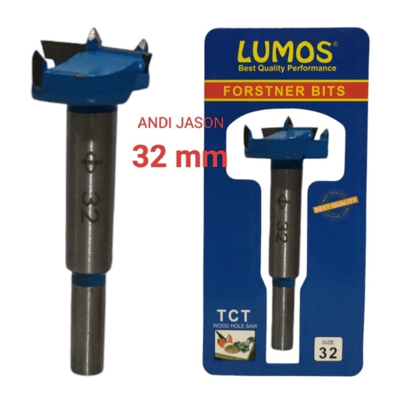 MATA BOR KAYU 32 MM LUMOS MATA BOR ENGSEL SENDOK KECIL / ENGSEL GELAP