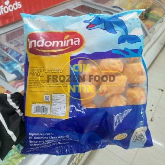 

Indomina Bakso Ikan Lobster 500g Frozen food cik ntik Jambi