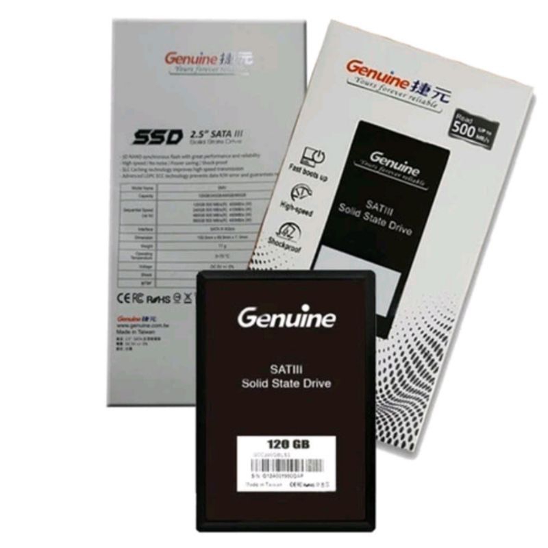 SSD Genuine 128 GB SATA 3 - SSD 128GB 2,5 garansi resmi