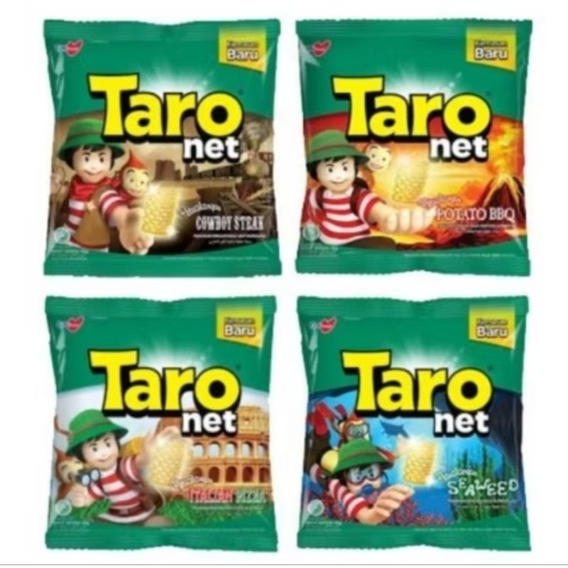 

TARO NET POTATO // 1 renceng = 10pcs @18gr // ecer 2000