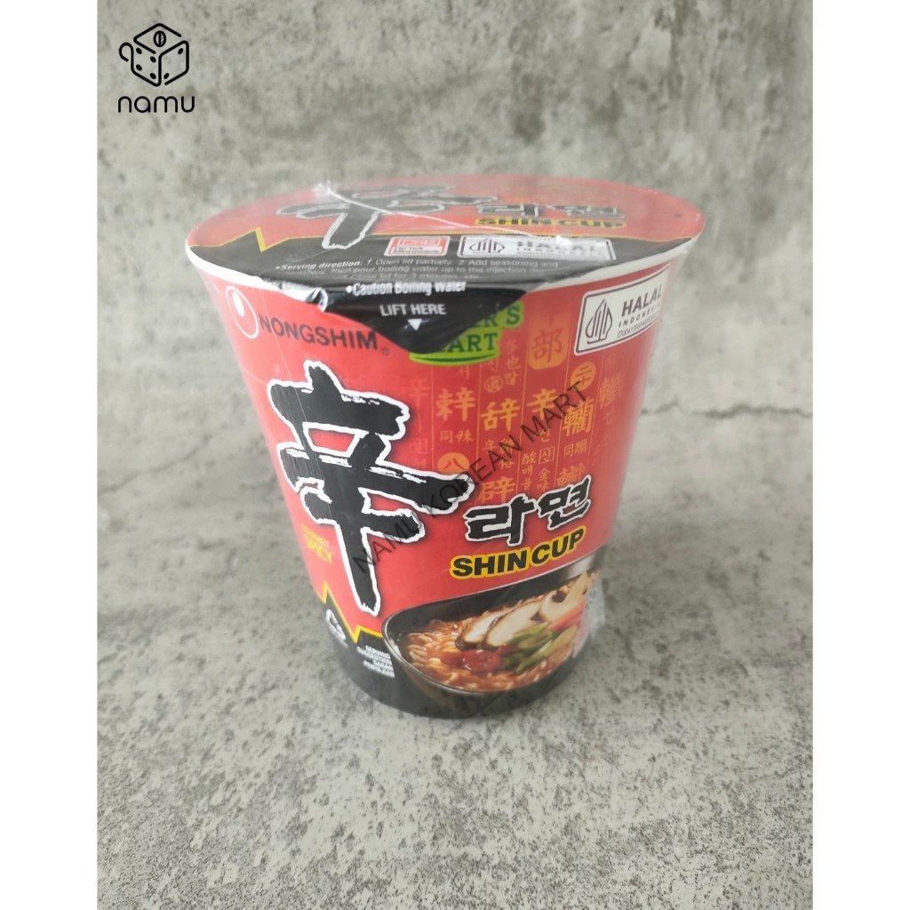 

Nongshim Shin Ramyun Spicy Mushroom Cup 72gr / Mie Rasa Jamur / Ramen Korea / Mie Instan Korea / Korean Noodle