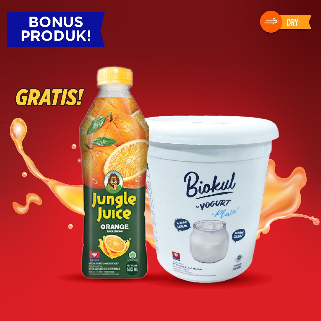 

BUY STIRRED YOGURT PLAIN 1000ML FREE JUNGLE JUICE ORANGE 500 ML