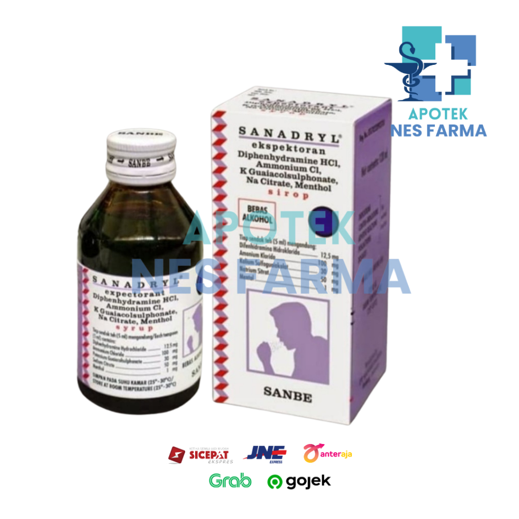 SANADRYL EXPECTORANT SIRUP