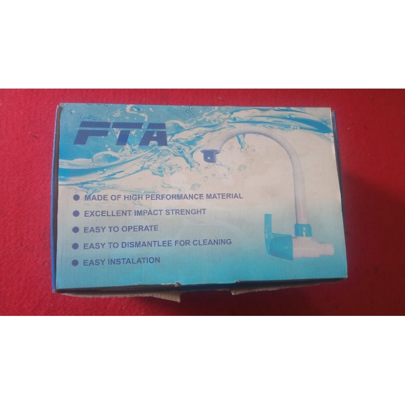 Kran angsa FTA warna hijau biru pink