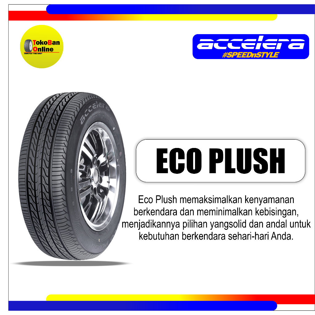 ban mobil Accelera 195/60 R16 19560R16 19560 R16 195/60R16 195/60/16 R16 R 16 Eco Plush