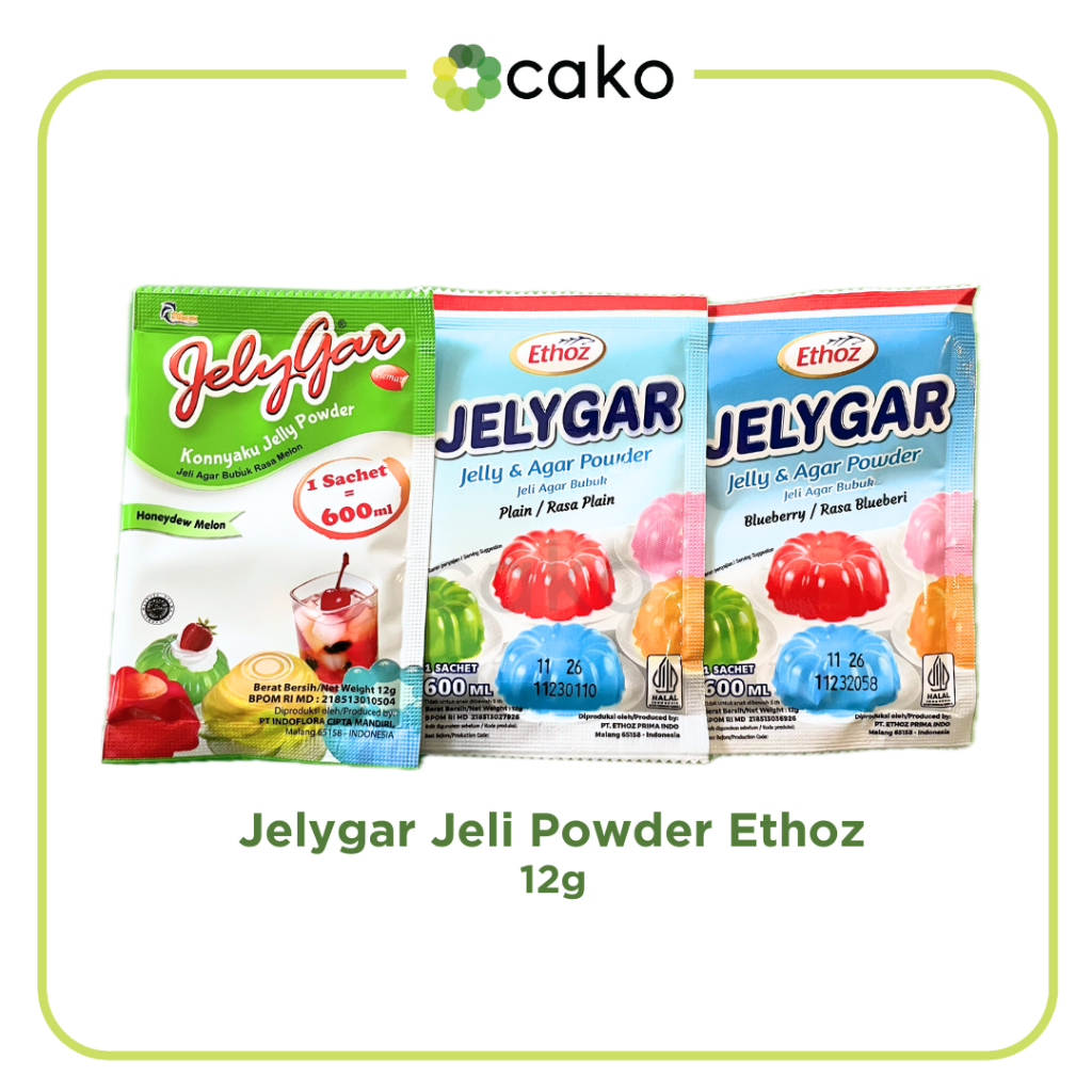 

JelyGar Ethoz Agar Agar Powder Instan 12gr