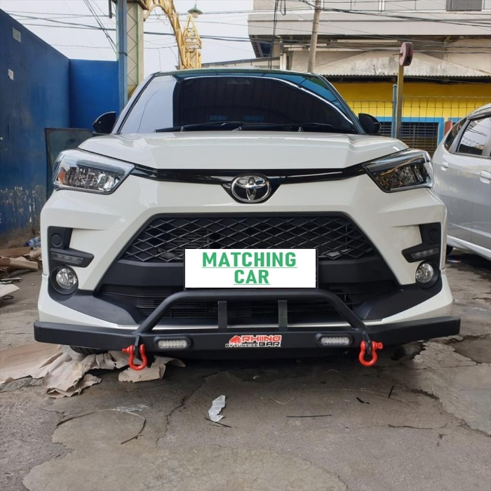 Tanduk Depan Towing Bar All New Avanza Xenia 2022 2023 2024 - UP Bumper Rhino Besi
